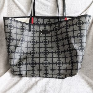 Kate Spade Large Tote Pebbled Ace of Spades